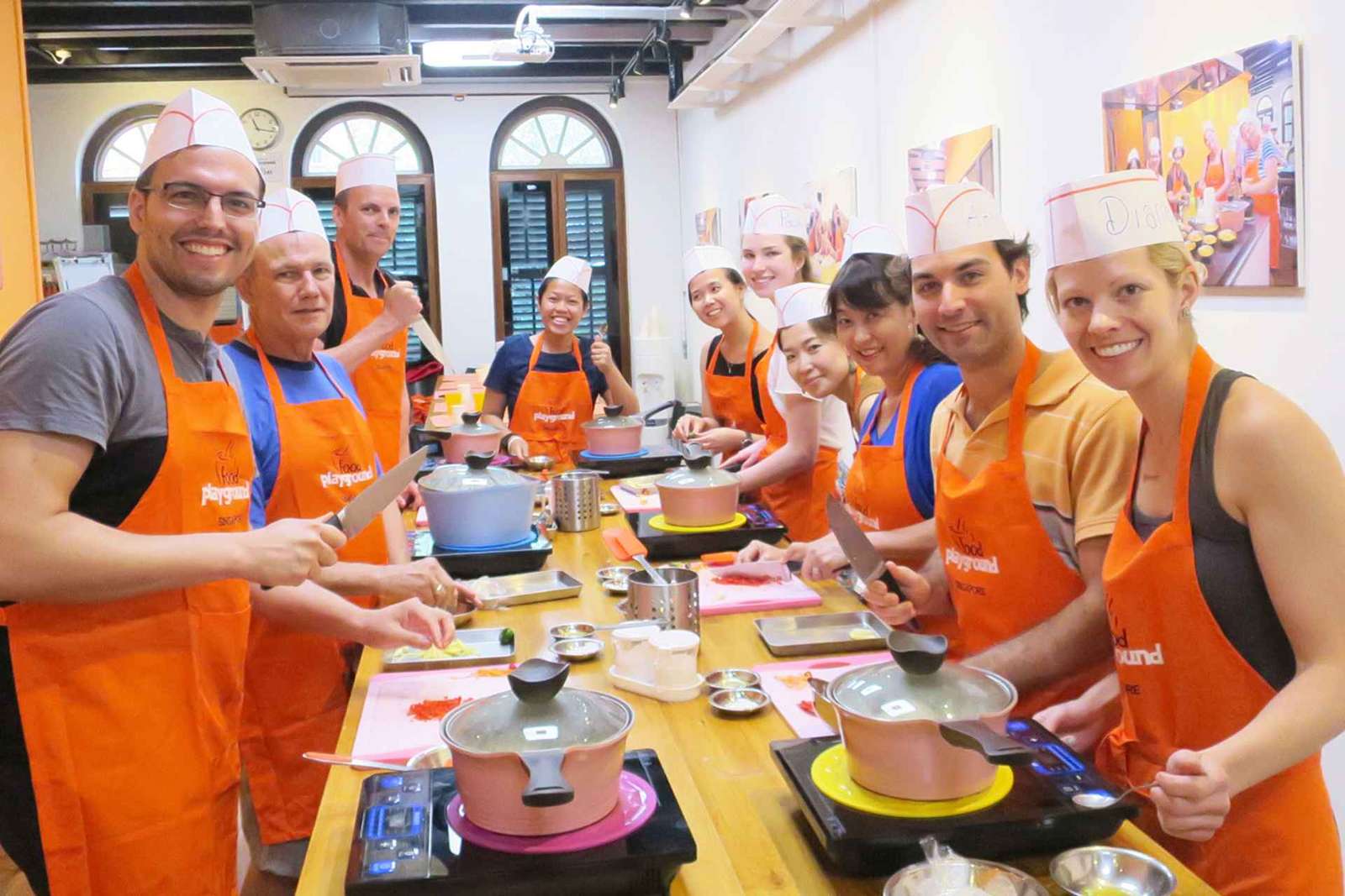 Singapour : cours de cuisine pratique avec immersion culturelle