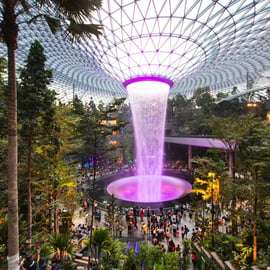 Accueil à Singapour : visite privative personnalisée de Jewel Changi