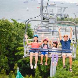 Singapour : Skyline Luge et AltitudeX Indoor Skydiving
