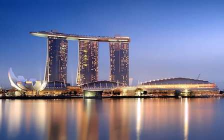 Singapour : visite citadine guidée nocturne avec croisière fluviale
