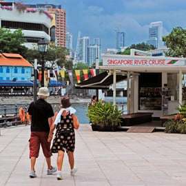 Singapour : Croisière sur la rivière Singapour