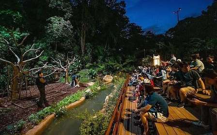 Billet d'entrée pour le Night Safari avec spectacle