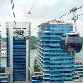 Singapour : Sky Pass pour le téléphérique de Sentosa