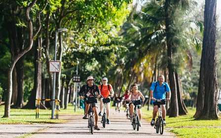 Singapour : visite à vélo des points forts de la Ville du Lion