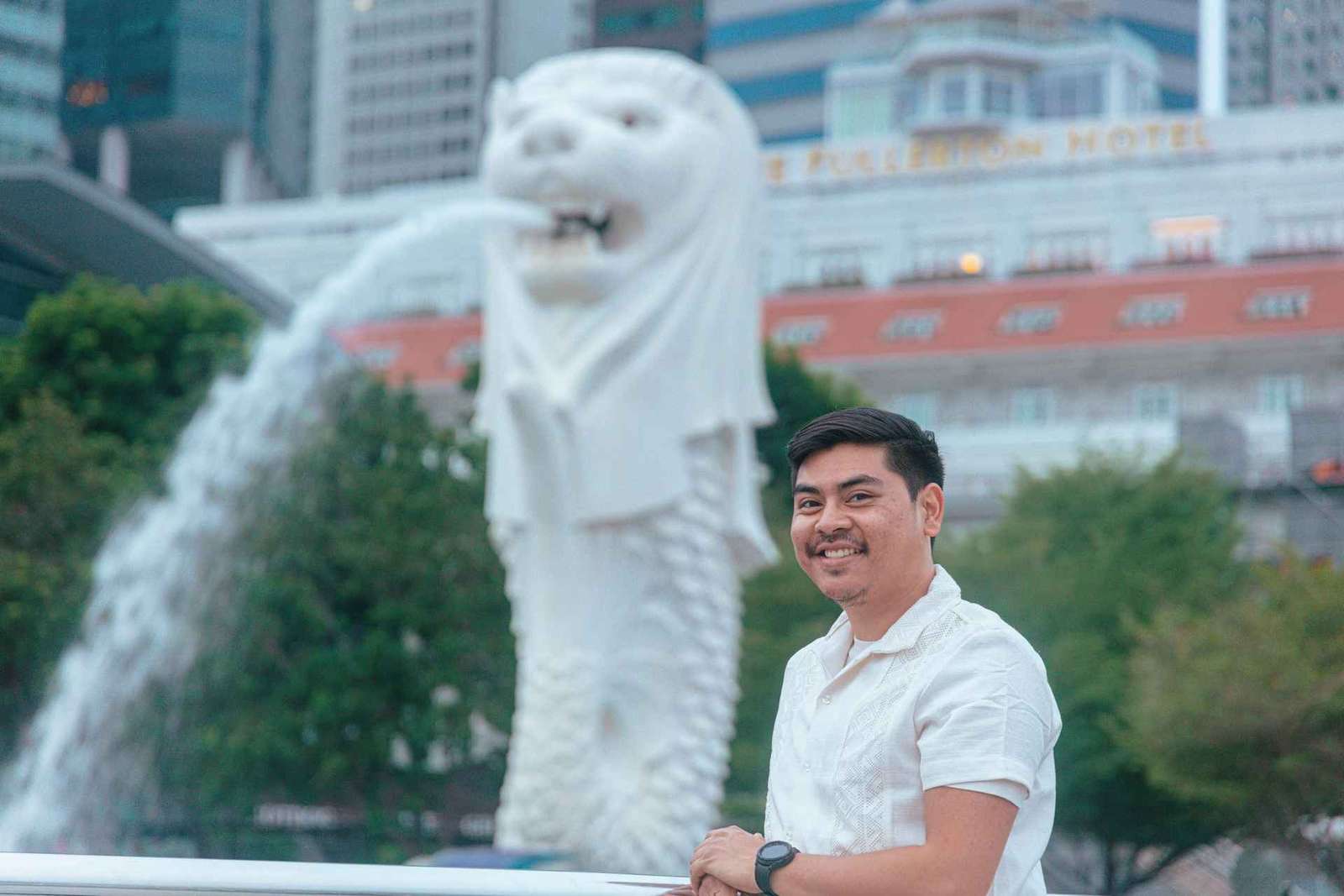 Singapour : Photoshoot professionnel au Merlion Park