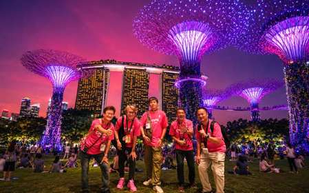 Croisière sur la rivière Singapour, Garden Rhapsody nocturne et spectacle Spectra