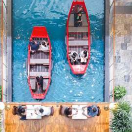 Singapour : Billet pour un tour en bateau Sampan au Marina Bay Sands