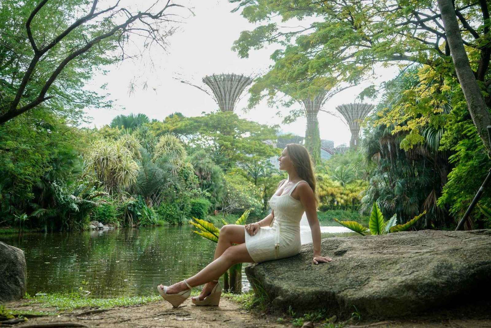 Singapour : Séance photo professionnelle à Gardens by the Bay