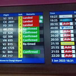 Singapour : Transfert aéroport/port avec accueil à l'arrivée.