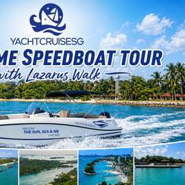 Singapour : visite guidée maritime en hors-bord