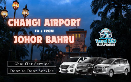 De l'aéroport Changi de Singapour (SIN) à Johor Bahru (Malaisie)