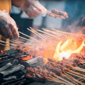 Singapour : Visite guidée nocturne de la gastronomie de rue