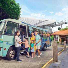 Singapour : visite guidée en bus de 2 heures sur l'île de Sentosa
