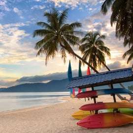 De Singapour (SIN) à Mersing, Malaisie