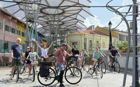 Rivière Singapour et Marina Bay | Visite à vélo de 2 h