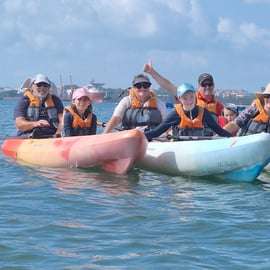 Kayak autour de Ketam à Pulau Ubin