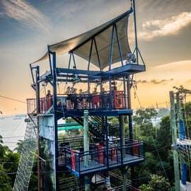 Singapour : Zipline Mega Adventure