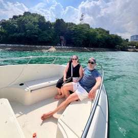 Singapour : visite guidée maritime en hors-bord