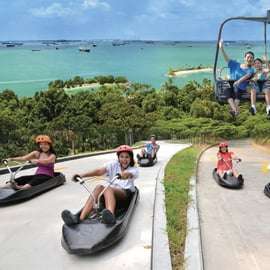 Singapour : Skyline Luge Sentosa billet d'entrée