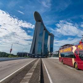 Singapour : visite en bus à arrêts à arrêts multiples multiples
