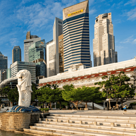 Singapour en 3 heures : visite à pied du quartier civique et de Marina Bay