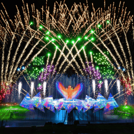 Singapour : billet d'entrée au spectacle Wings of Time sur l'île de Sentosa