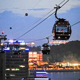 Singapour : Sky Pass pour le téléphérique de Sentosa