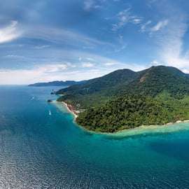 De Singapour (SIN) à Mersing, Malaisie