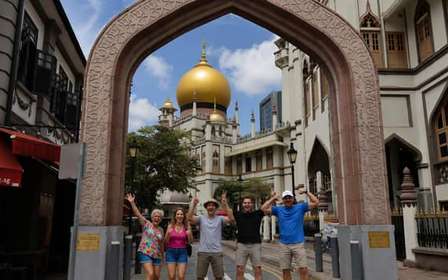 Visite guidée à pied de Chinatown, Little India et Arab Street (4 heures)