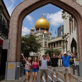 Visite guidée à pied de Chinatown, Little India et Arab Street (4 heures)