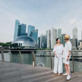 Singapour : Séance photographique privée Moments in the City
