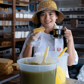 Singapour : visite d'une boulangerie traditionnelle et atelier toast au kaya