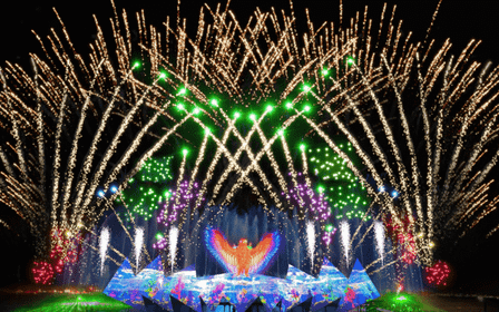 Singapour : billet d'entrée au spectacle Wings of Time sur l'île de Sentosa