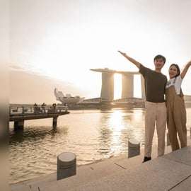 Singapour : séance photo privée emblématique