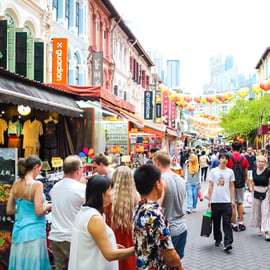 Singapour : Visite culinaire de la cuisine de rue locale