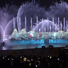 Singapour : billet d'entrée au spectacle Wings of Time sur l'île de Sentosa