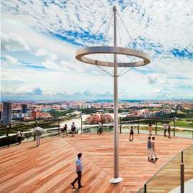 Singapour : plateforme d'observation Sands SkyPark et buffet Rise