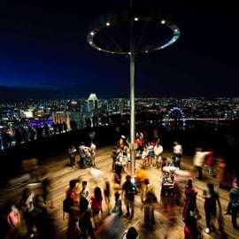 Singapour : Billet électronique pour le pont d'observation de Marina Bay Sands