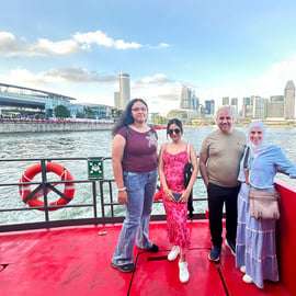 Croisière sur le fleuve Singapour et 2 spectacles de lumières aquatiques à ne pas manquer