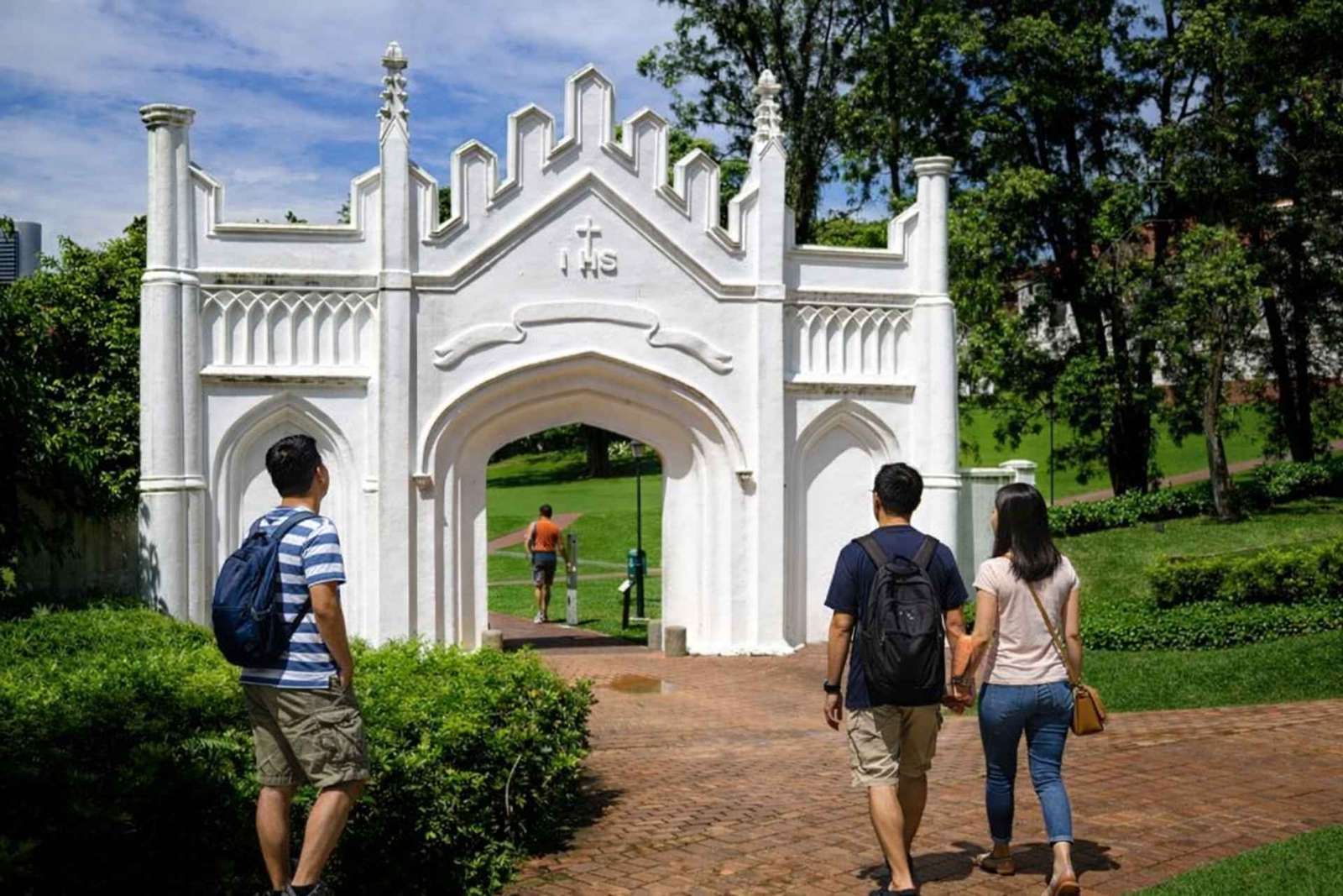 Singapour : visite guidée à pied avec un local