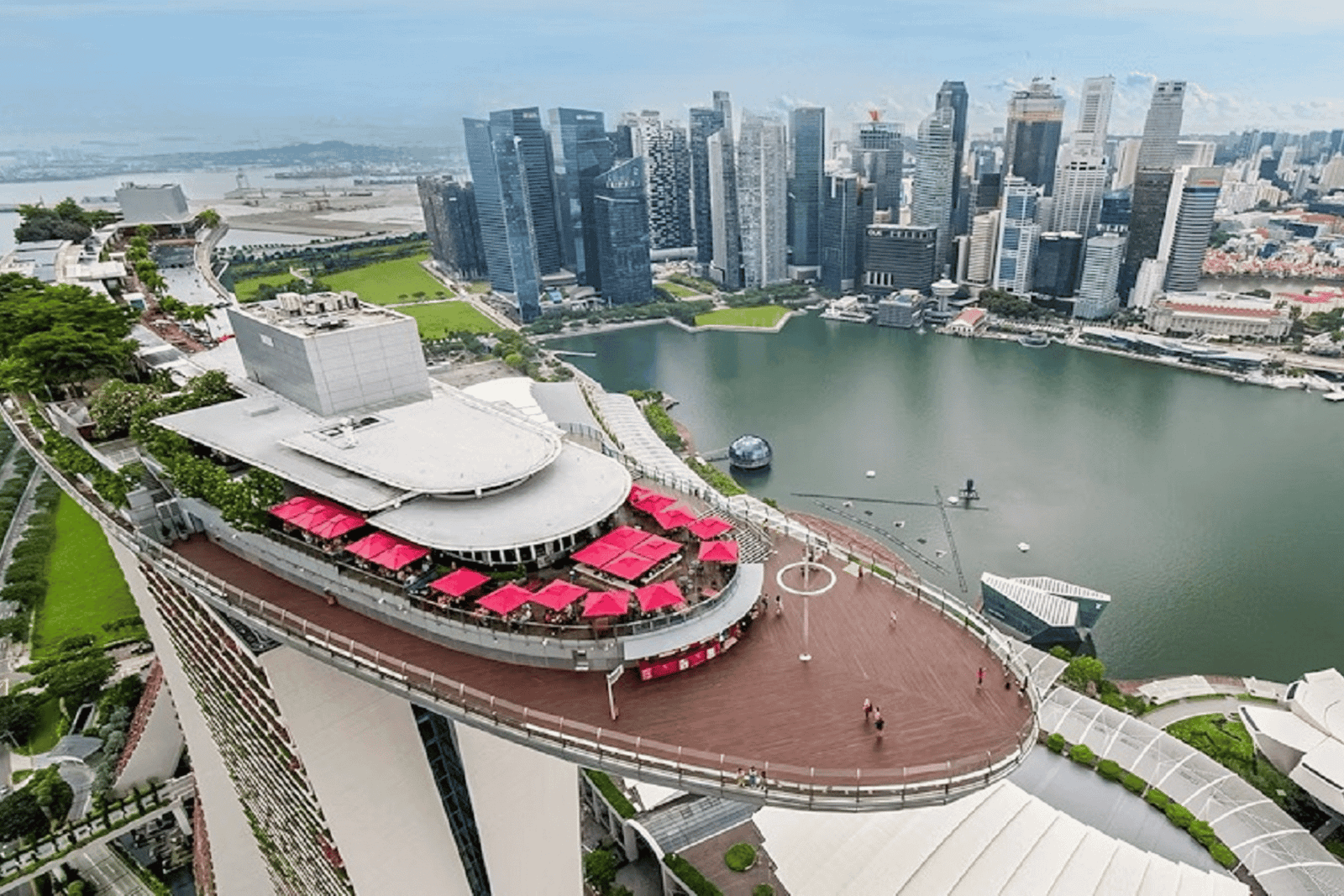 Singapour : Billet électronique pour le pont d'observation de Marina Bay Sands