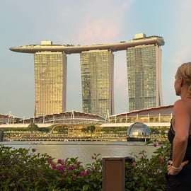 Singapour : Visite nocturne à vélo