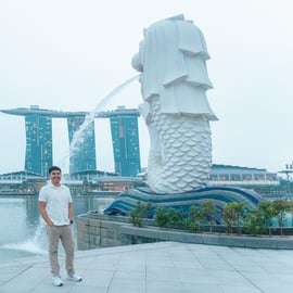Singapour : Photoshoot professionnel au Merlion Park
