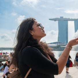Singapour : Photoshoot professionnel au Merlion Park