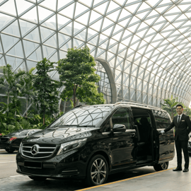 Singapour : Transfert privé de l'aéroport Changi SIN au centre-ville
