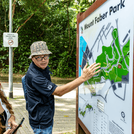 Singapour : Faber Peak : visite guidée à pied avec petit-déjeuner