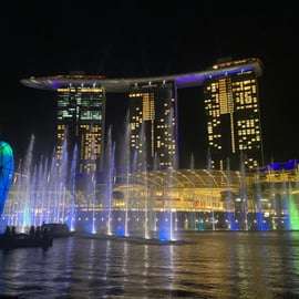 Visite touristique privée Marina Bay Sands+Croisière fluviale (Max6)