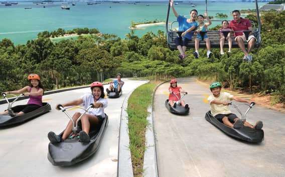 Singapour : Skyline Luge Sentosa billet d'entrée