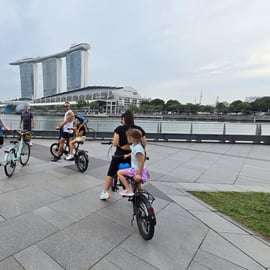 Rivière Singapour et Marina Bay | Visite à vélo de 2 h