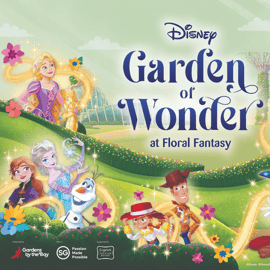 Singapour : Le jardin des merveilles de Disney à Floral Fantasy